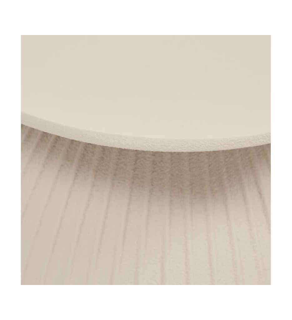 Table basse Fylis diam 50 cm magnésie ivoire JJA 206095