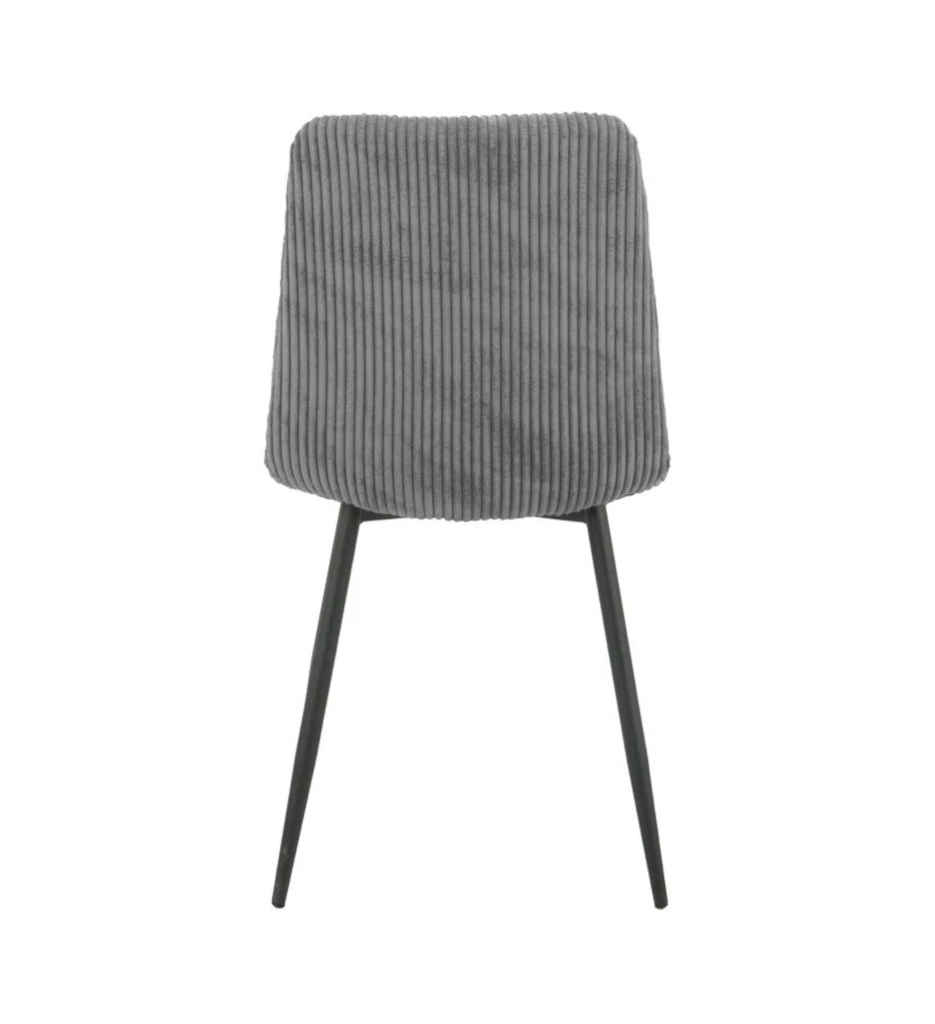 CHAISE VELOURS BOBBY GRIS Anthracite ID 15651GA