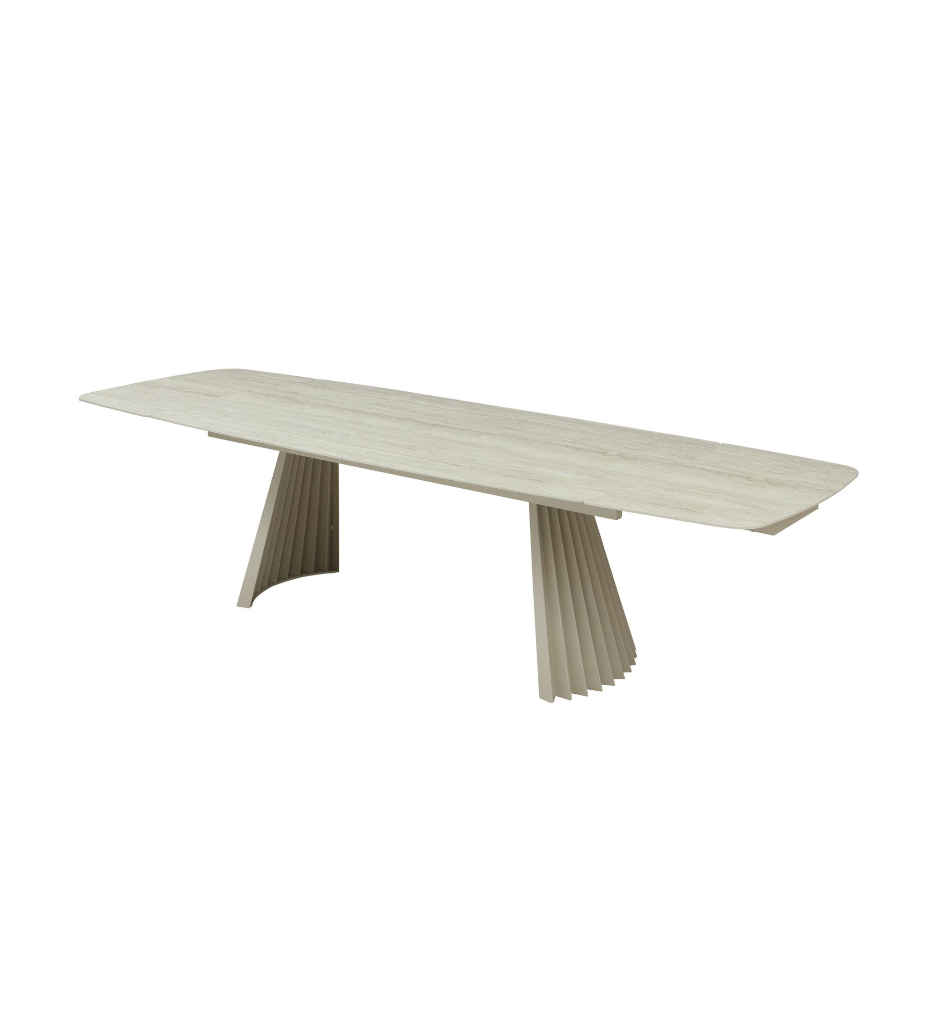 TABLE CERAMIQUE -200(300)/100CM-TRAVERTIN-27612TR-MARRIOT