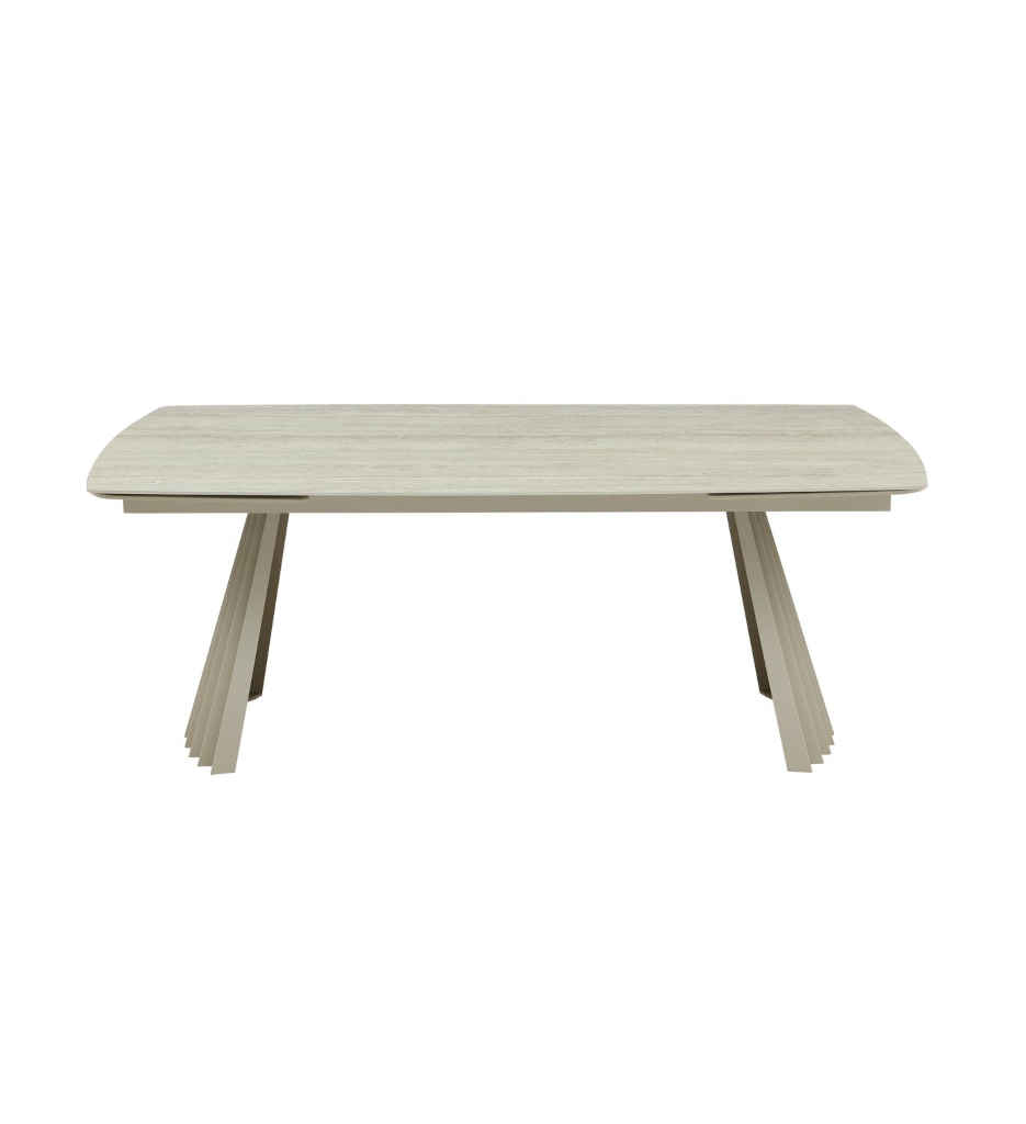 TABLE CERAMIQUE -200(300)/100CM-TRAVERTIN-27612TR-MARRIOT