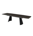 TABLE CERAMIQUE -200(300)/100CM-MARRON-27612MA-MARRIOT