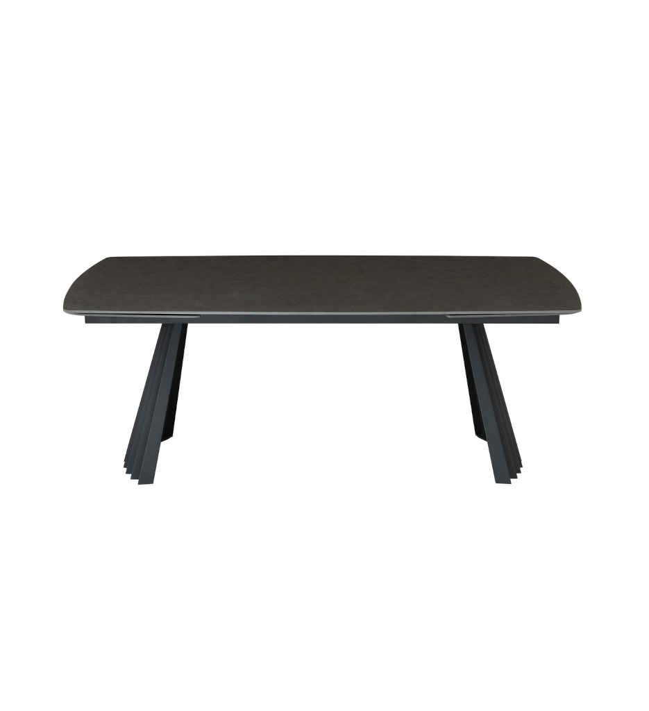 TABLE CERAMIQUE -200(300)/100CM-MARRON-27612MA-MARRIOT