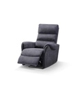 #FAUTEUIL RELAX/LIFT ELECTRIQUE-TISSU 608 GRIS FONCE-MONZA