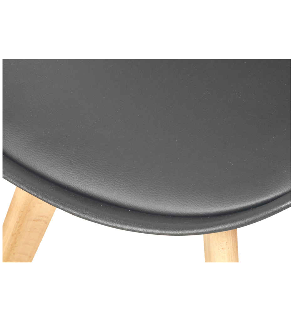 #CHAISE ABS/BOIS-GRIS-16226GR -NORVEGE