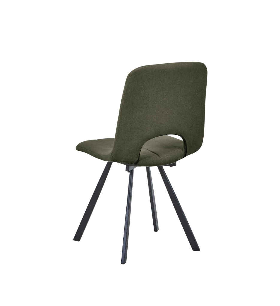 #CHAISE TISSU-KAKI-11518KA -PHENIX