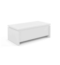 TABLE BASSE RELEVANTE N°12-L.118CM-25SA2930-LAQUE BLANCHE BRILLANTE-PULP