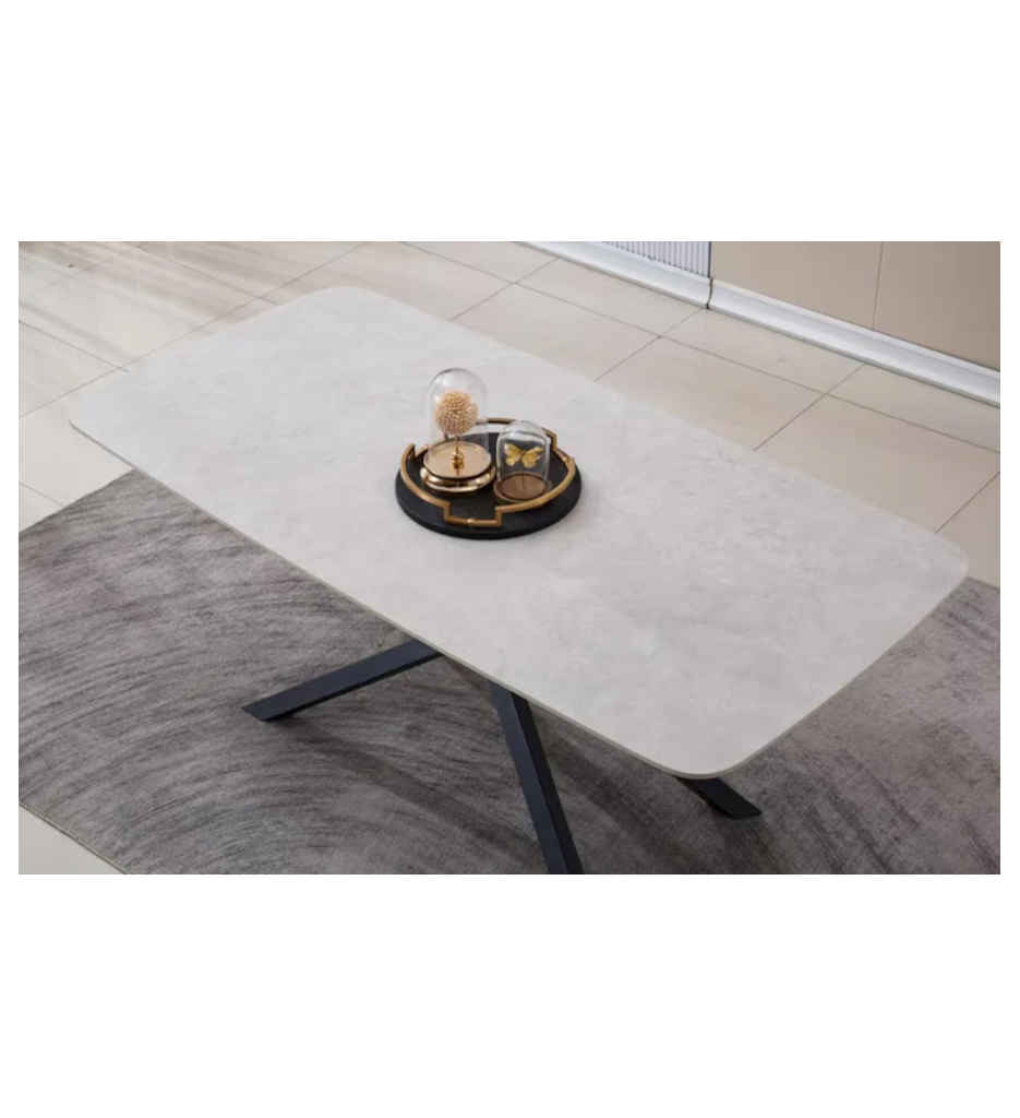 TABLE FIXE 180CM-CERAMIQUE-56310TR-ABRAHAM