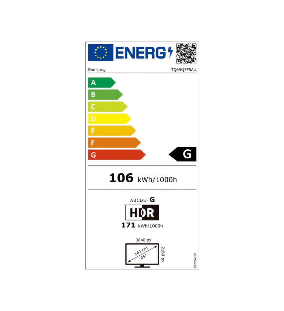 TV QLED 164CM G °°°SAMSUNG TQ65Q7F5