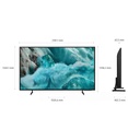 TV QLED 248CM G °°°SAMSUNG TQ98Q7FA