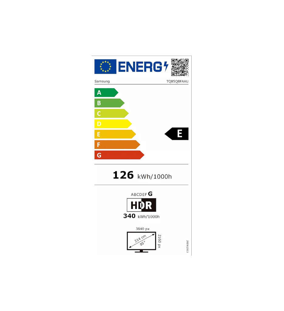 TV QLED 213CM E °°°SAMSUNG TQ85Q8FA