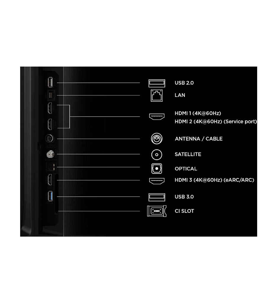 TV UHD 4K 189C °TCL 75P6L