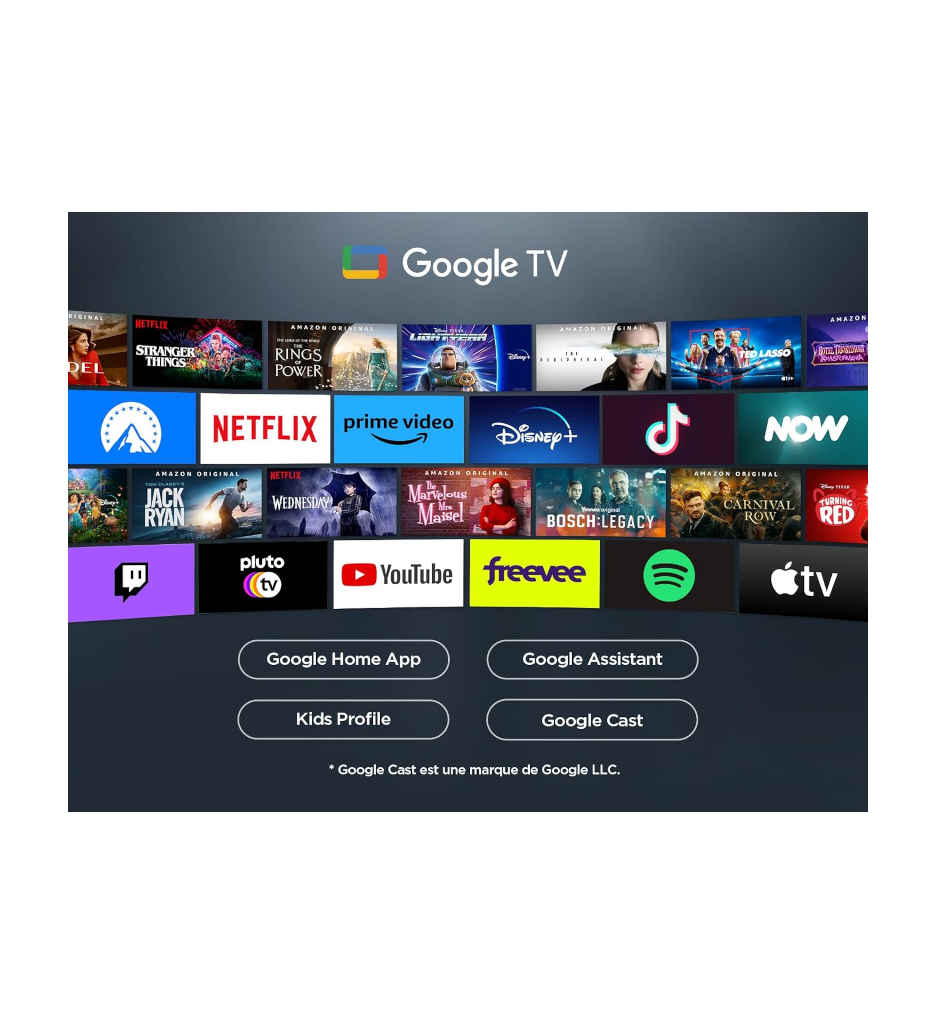 TV UHD 4K AI 126CM E °TCL 50V6C