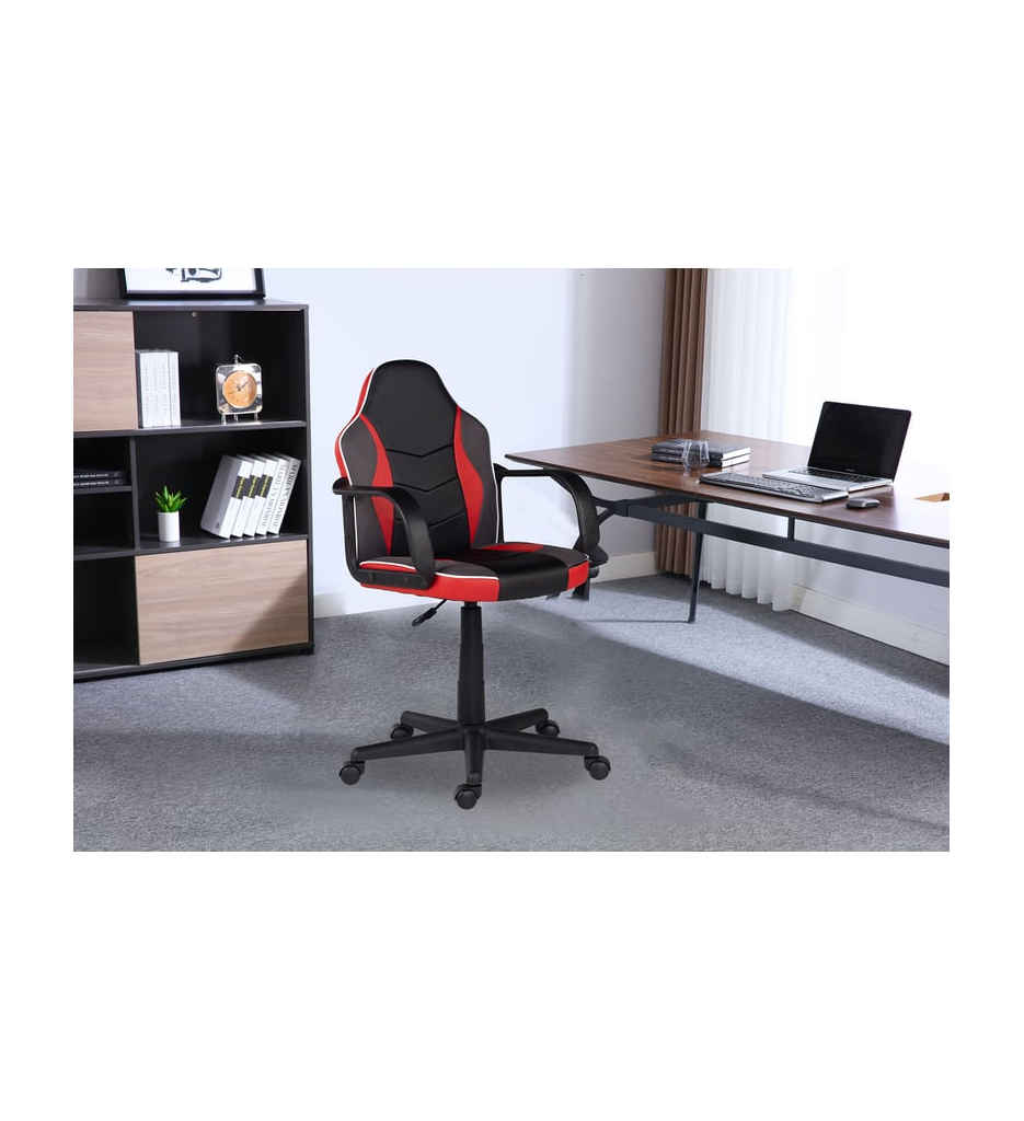 Fauteuil de bureau bicolore NR/RG WARNING