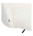 Chaise de bureau Geos bouclette blanc 194613B