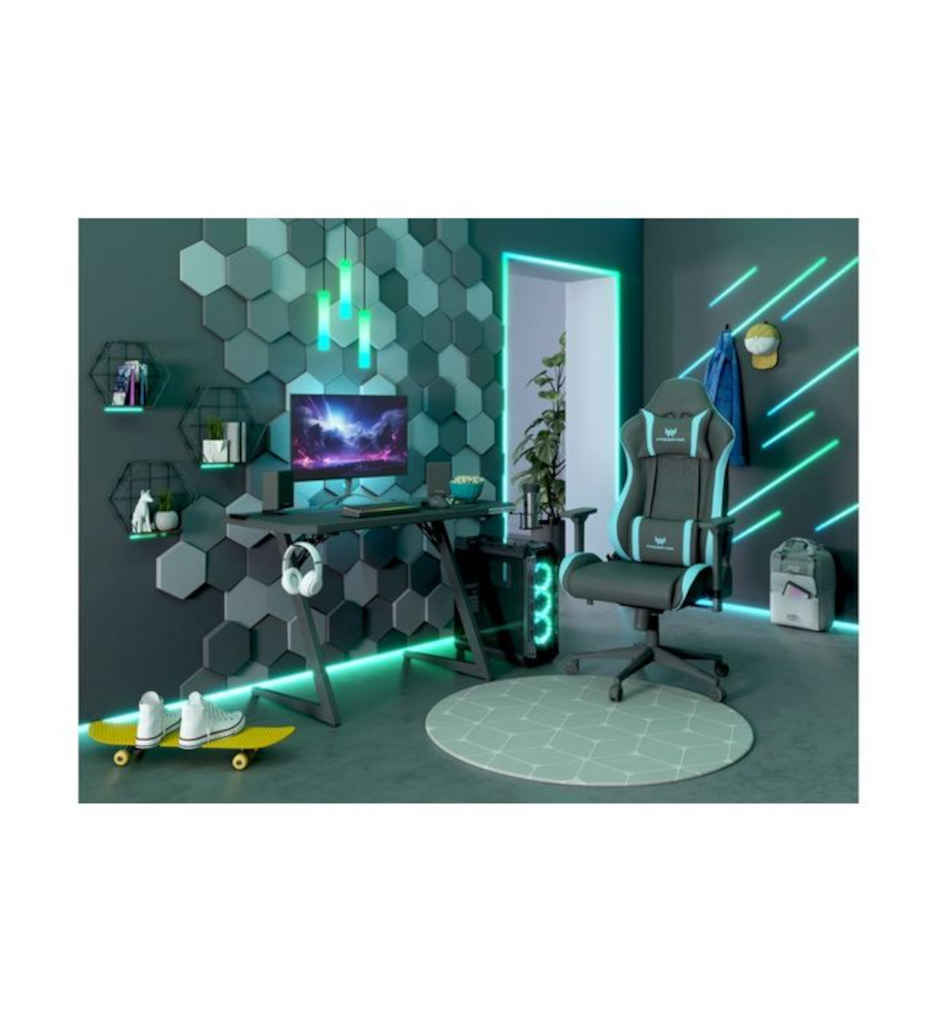 #* Fauteuil gaming bicolore PREDATOR ARIES NOIR/BLEU