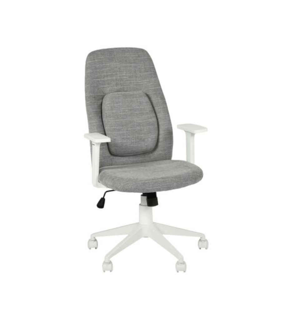 Fauteuil de bureau gris SELIA
