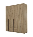 ARMOIRE 3 PORTES + 1 TIROIR-CHENE  ARTISAN-1H3S280-TREVOR