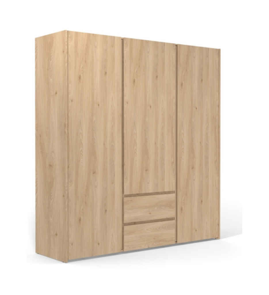 ARMOIRE 3P/2T LG192-HIKORY 939-612445-MOSAIK