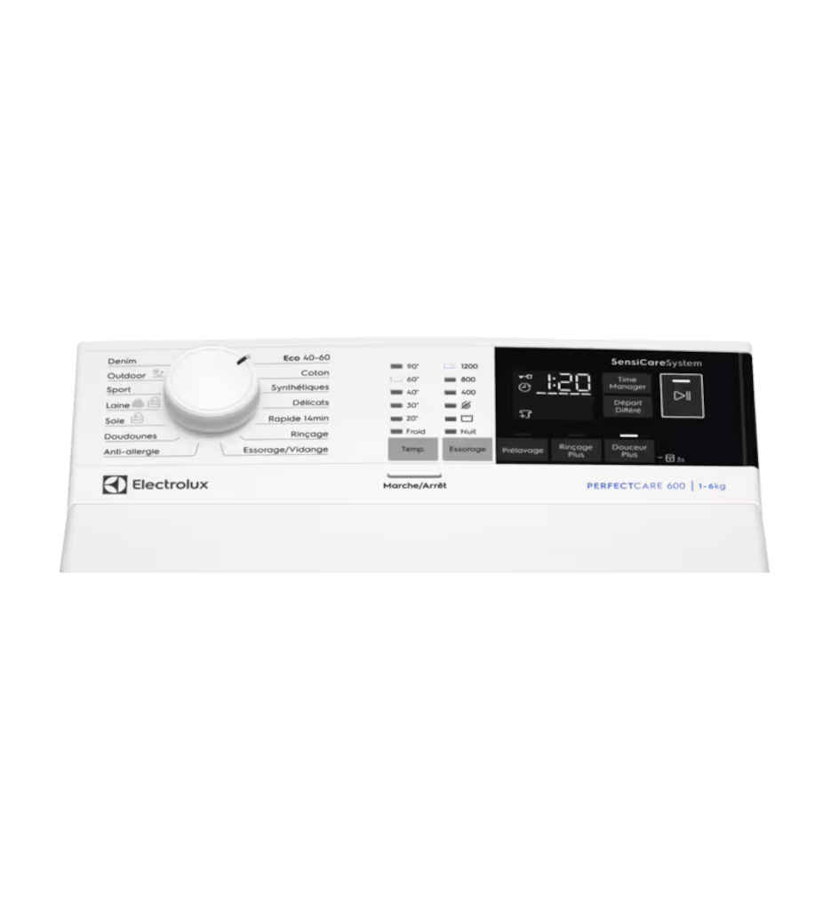 LL TOP 6KG 1200T A °°ELECTROLUX EW6T3465DA
