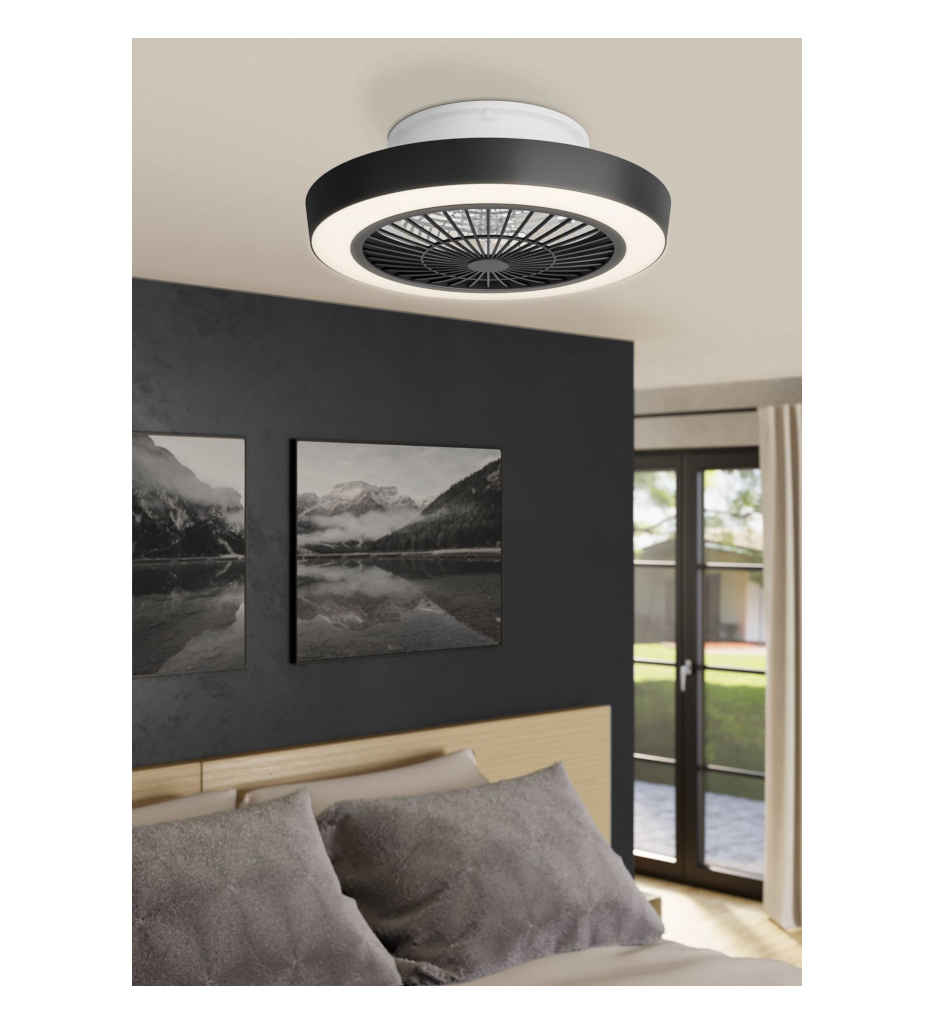 VENTILATEUR N/B EGLO SAZAN 35096