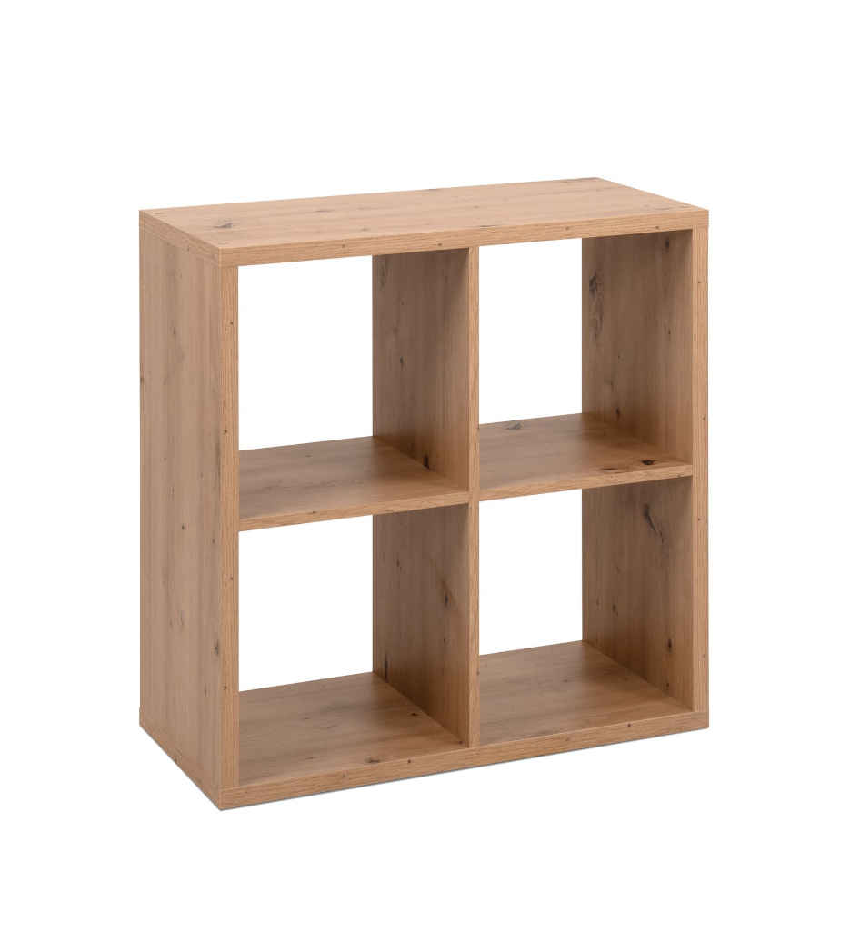 ETAGERE 4 CASES MAX 003837 CHENE ARTISAN