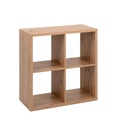 ETAGERE 4 CASES MAX 003837 CHENE ARTISAN