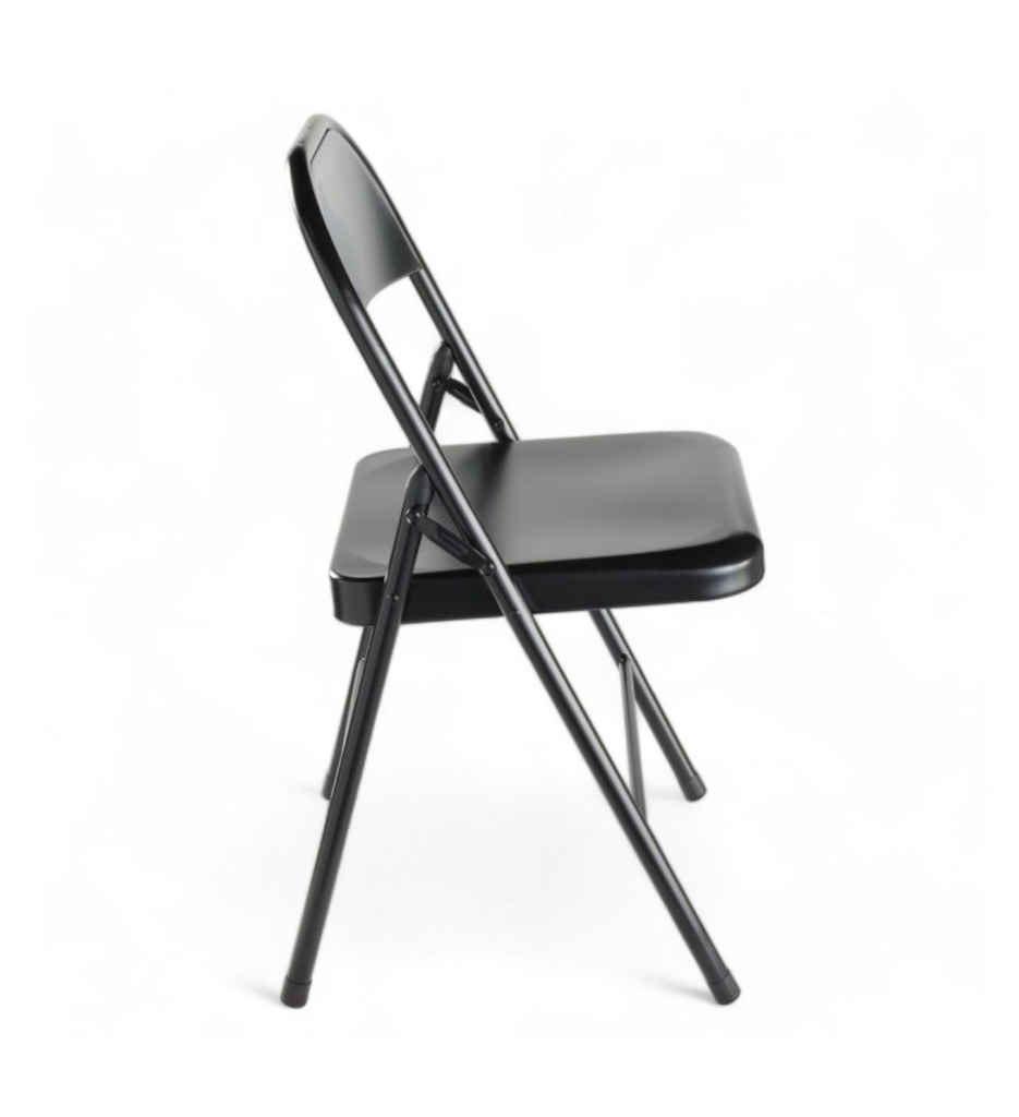 Chaise pliante Métal Black 127348