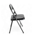 Chaise pliante Métal Black 127348