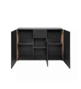 #Rangement Cento  Gris anthracite / Chêne artisan FIN  004027
