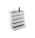 Commode 5 tiroirs SPACE  blanc 358280
