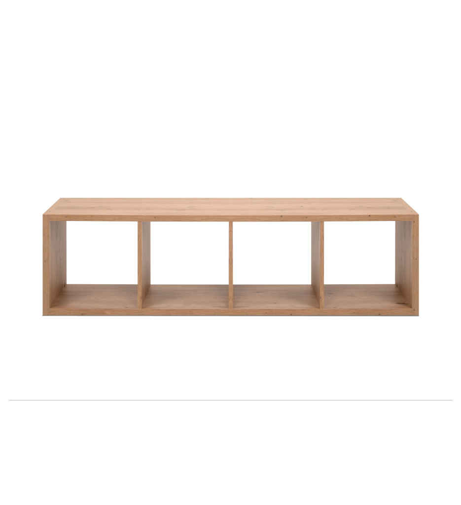 ETAGERE 4 CASES MAX 003836 CHENE ARTISAN