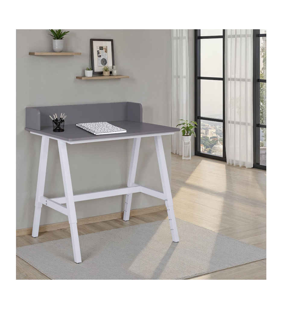 BUREAU EMMELIE 99800688 BLANC/GRIS
