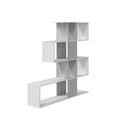 Bibliothèque BLANC ARTIK/CIMENT ZIG ZAG 0L2251A