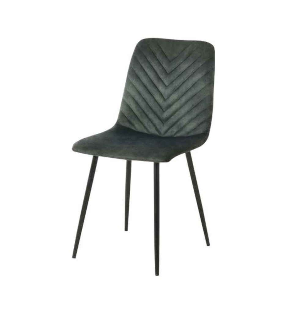 chaise tissu MILY
