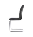 Chaise tissu LEXY GRIS