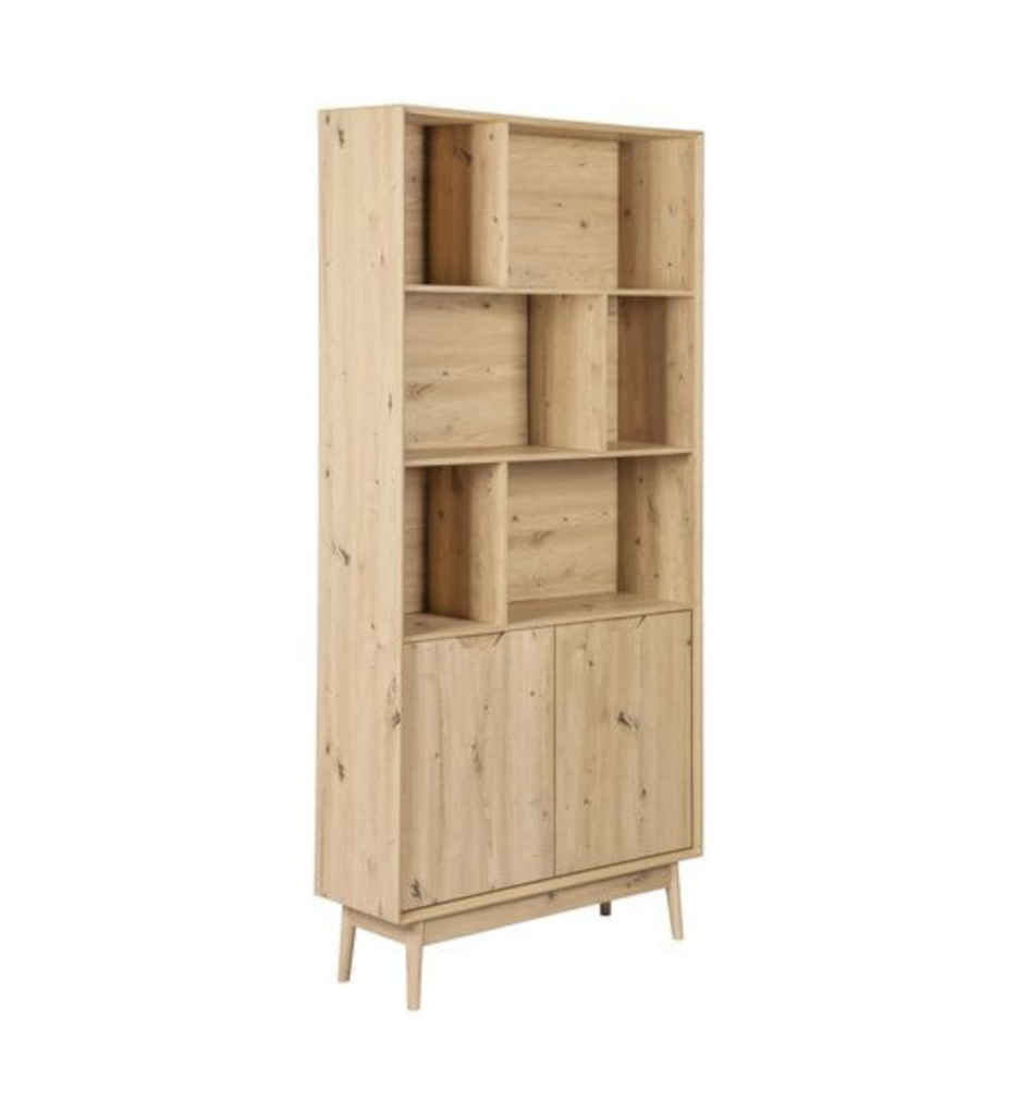 #* Bibliotheque LOMOCO GASPARD Chêne naturel
