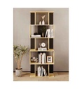 #* Bibliotheque JOYCE chêne et noir