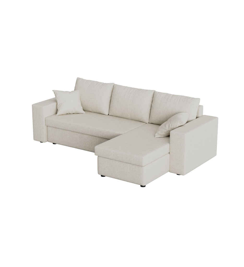 ²ANGLE RÉVERSIBLE-CONVERTIBLE+COFFRE-TISSU BARREL 03 BEIGE-ALICE 2