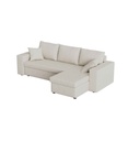 ²ANGLE RÉVERSIBLE-CONVERTIBLE+COFFRE-TISSU BARREL 03 BEIGE-ALICE 2
