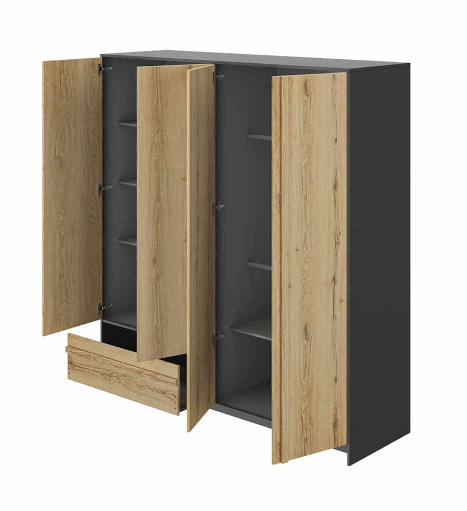 ARMOIRE 4P/1T-1H3C180-MIMIZAN