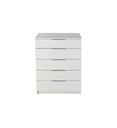 Commode 5 tiroirs SPACE  blanc 358280