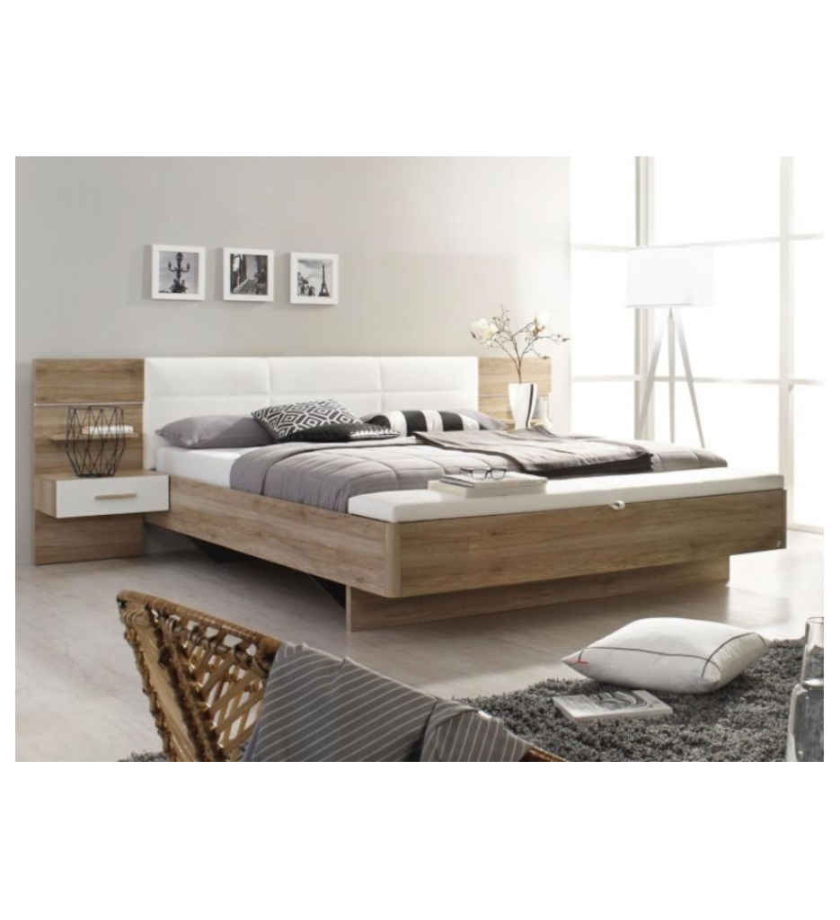 #LIT BLANC 180*200 AV ECL - MOSBACH-A4M46-0X6K-