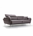 #CANAPE 3PL REL ELEC - ROYAL-VEL GRIS IGA-