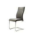 #CHAISE LUCKY GRIS/NOIR FIN 002500