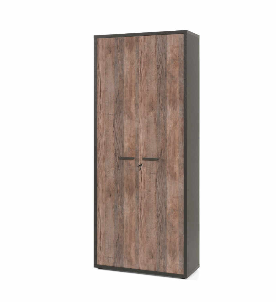 ARMOIRE 2P PRONTO NEYT PRO4D NOIR/VINTAGE