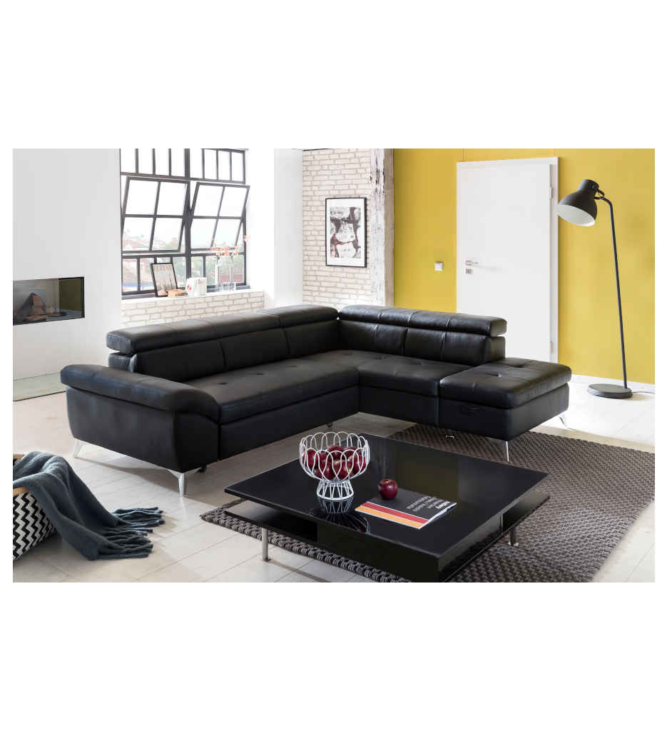 ANGLE DROIT-PEARCY 2F-OTM/BK KLEIN-C079666-CUIR YAK BLACK M6900