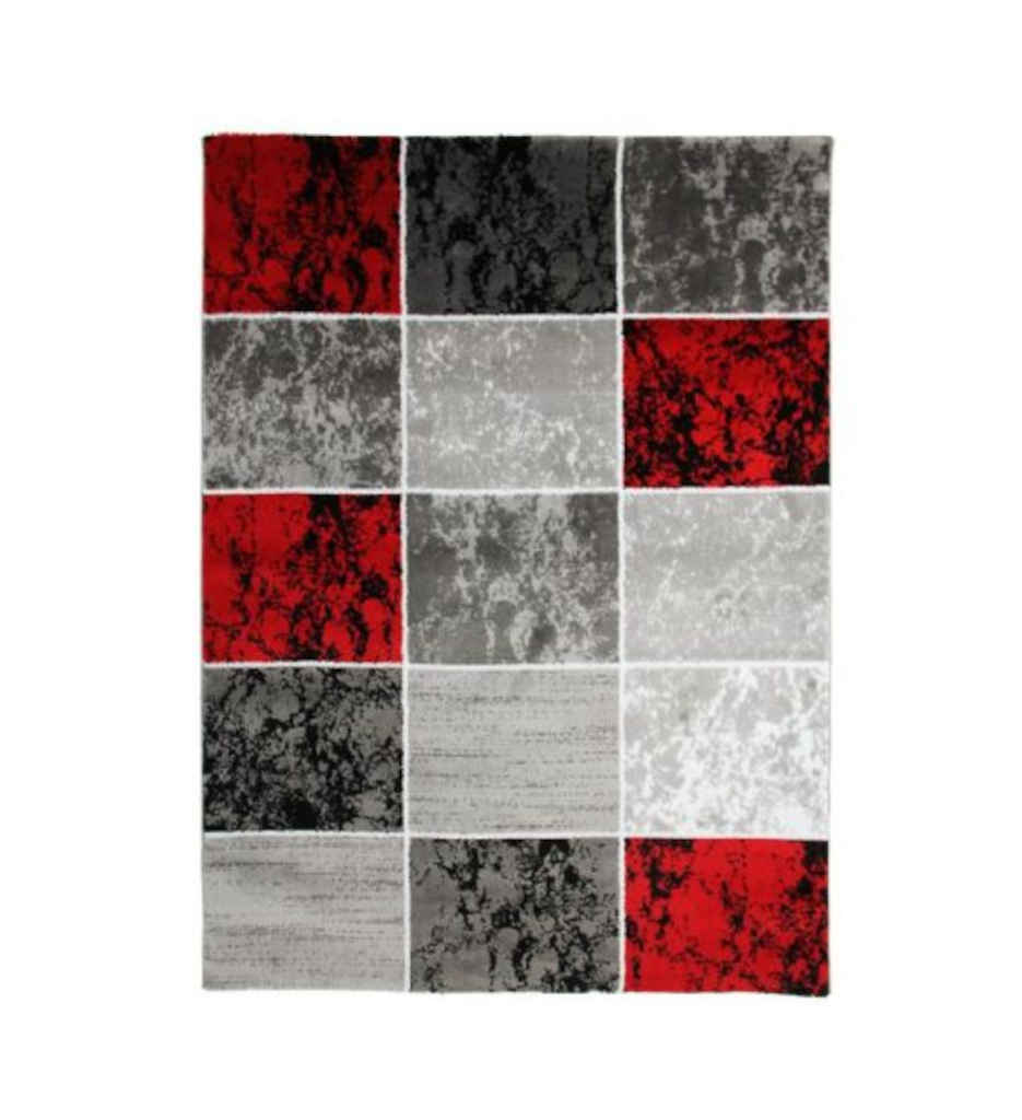TAPIS SUBWAY CUBE ROUGE 160X230 ALEC 160724