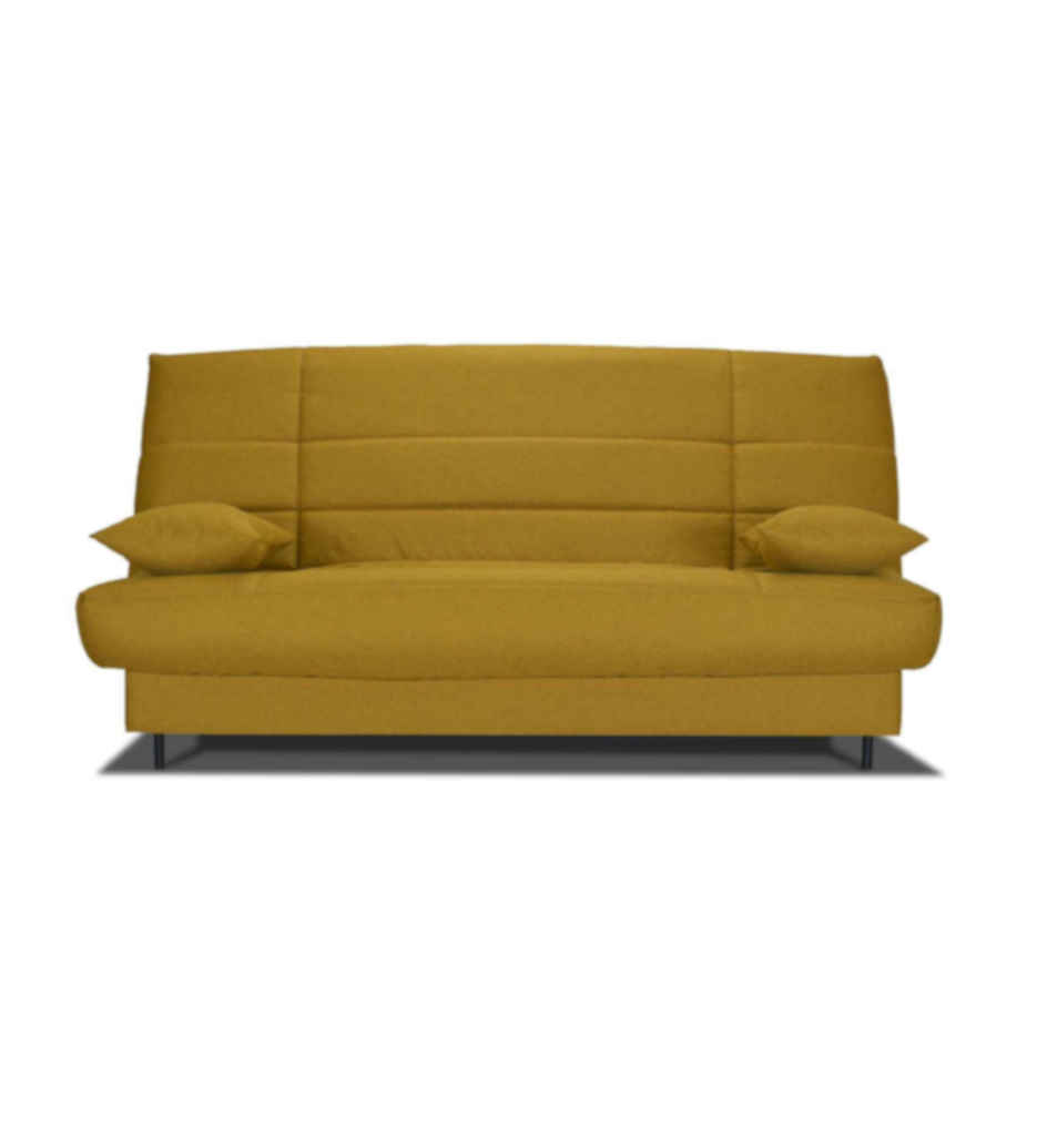 #BANQUETTE-CLIC-CLAC-GRETA ESSENTIEL-MOUTARDE-A 999