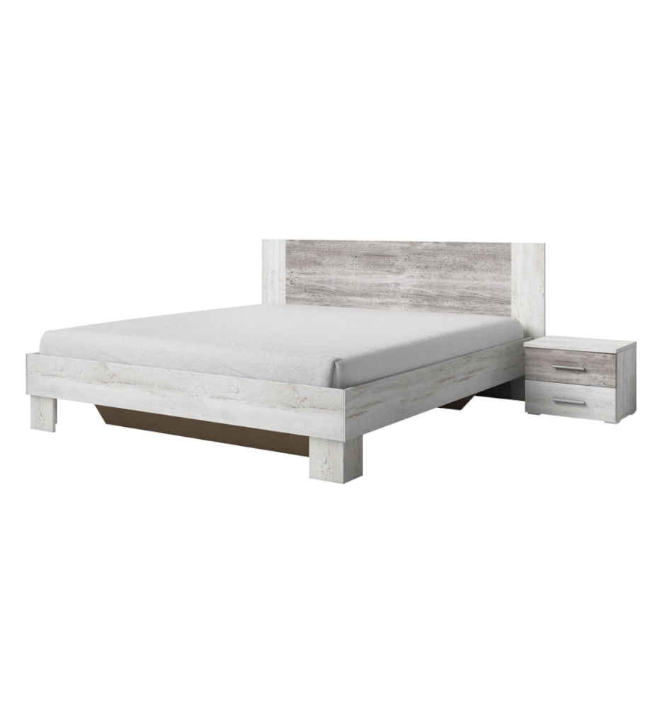 #LIT 160*200 + 2 CHEVTES-224ZDH51-VERA ARCTIC