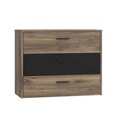 COMMODE 3 TIROIRS-M600-LNRK214-LEONARD